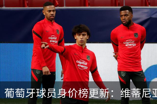 葡萄牙球员身价榜更新：维蒂尼亚与内维斯并列领跑